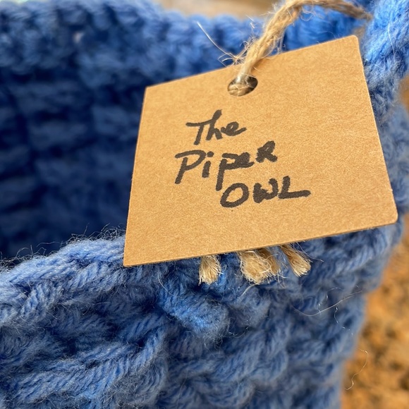 Calling all OWL enthusiasts - storage basket handmade bling - many uses - Picture 3 of 8